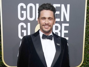 Franco at the 75th Annual Golden Globe Awards.
