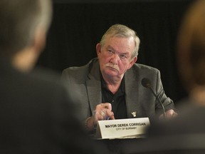 Burnaby Mayor Derek Corrigan, who is the leader on the Mayors' Council on Regional Transportation, is exploring several options to pay for the needed additions and costs of the Lower Mainland's transportation plan.