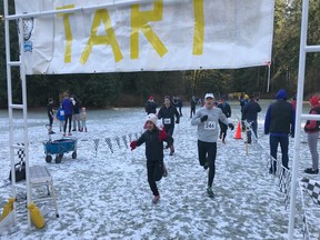 Cool weather and frost-covered courses failed to dampen the New Year's Day spirit in Surrey's Crescent Park, where the 2018 Fraser Valley Trail Run Series opened with 4K and 8K races.