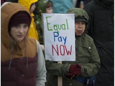 Almost five thousand people took part in the annual Women's March in Vancouver, BC Saturday, January 20, 2018. Similar marches were held around the world in order to combat the rise of white nationalism, misogyny and xenophobia.