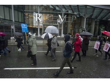 Almost five thousand people took part in the annual Women's March in Vancouver, BC Saturday, January 20, 2018. Similar marches were held around the world in order to combat the rise of white nationalism, misogyny and xenophobia.