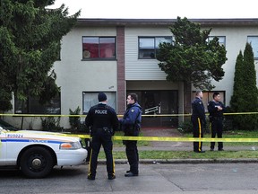 Homicide investigators have been called to an apartment building in Metrotown.