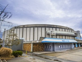 The half-century old Pacific Coliseum, pictured on Jan. 17, 2018.