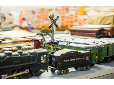 Model trains from the model train collection of the late Alan Cruickshank from Surrey, B.C.