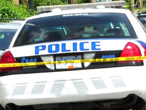 A Vancouver Police Department vehicle