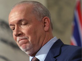 B.C. Premier John Horgan says the decision to proceed with Site C has been his toughest decision. The protests about that call haven't stopped.