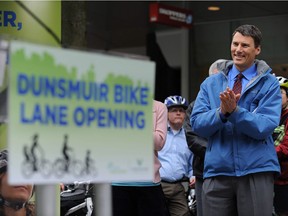 One of the things that Gregor Robertson will be remembered for from his time of mayor is the introduction of bike lanes to Vancouver.