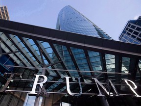 The still-under-construction Trump International Hotel and Tower is seen in Vancouver, B.C., on Friday January 20, 2017. As the latest Trump hotel gears up for its official opening in Vancouver on Tuesday, some experts say the billionaire businessman's hospitality brand is taking a hit thanks to his unconventional and polarizing behaviour as president of the United States.