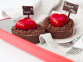 Garden of Love treats created by Christophe Bonzon of Chez Christophe.