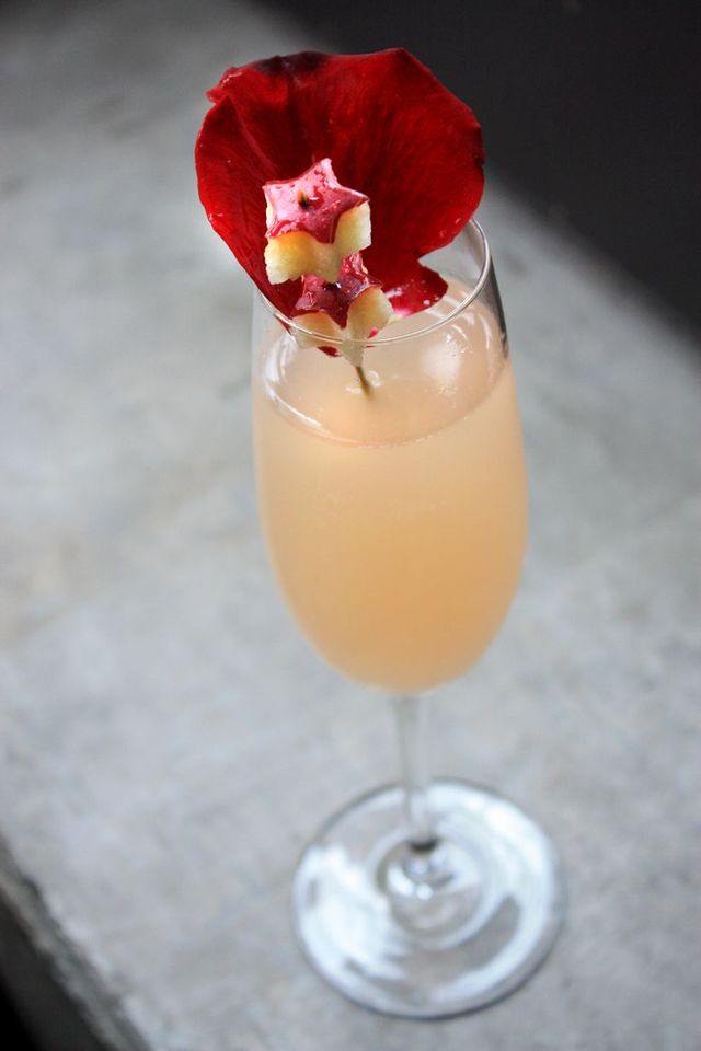 Birds and Roses created by Stephen Whiteside, beverage director at Minami Restaurant. 