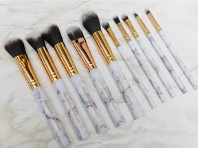 Makeup brushes from the Vancouver-based brand Inception of Beauty.