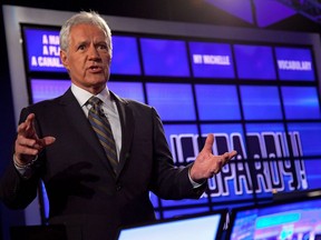 Jeopardy! host Alex Trebek.