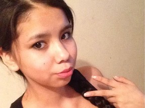 Tina Fontaine is seen in this undated Facebook photo.