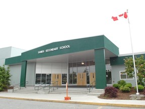 Sands Secondary School in Delta, B.C.