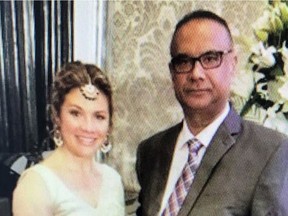 (Feb. 21, 2018) A photo is making the rounds of Prime Minister Justin Trudeau's wife, Sophie Gregoire, at a function in India in recent days where she was snapped next to Jaspal Atwal, a Surrey businessman, who is a one-time member of the now-banned International Sikh Youth Federation with a conviction for a 1986 terror-related shooting in B.C. Atwal was also invited to dinner with the prime minister by Canada's High Commission in Delhi, in an apparent failure to vet the guest list. Trudeau has been pushing back against allegations, while in India, that Canada is soft on attempts to break up India. Handout/ BEST IMAGE QUALITY AVAILABLE [PNG Merlin Archive] ORG XMIT: POS1802211843285013