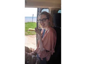 A New Brunswick teenager who turned a terminal prognosis into a online movement that has inspired acts of kindness across the globe has died of brain cancer. Rebecca Schofield is shown in a May, 2016, family handout photo.