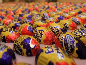 Unsurprisingly, there’s plenty of sugar in a Cadbury Creme Egg.
