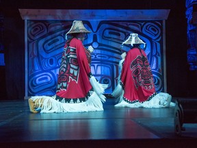 The Coastal First Nations Dance Festival on at MOA until March 4. For 0301 five coast [PNG Merlin Archive]