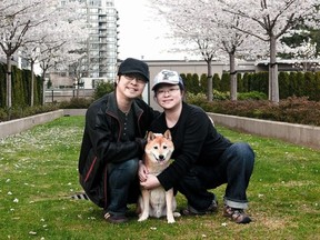 Kevin Leung (left) and his wife, Kitty Chan, provided services at the July 2015 wedding of Emily Liao and Edward Chow.