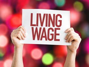 The B.C. Federation of Labour is campaigning for a substantial increase in the province's minimum wage.