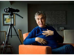 Richard Wozny at his home in North Vancouver, January 2, 2018.