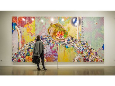 Takashi Murakami's wild art at Vancouver Art Gallery.