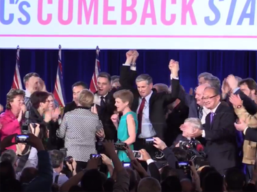 The B.C. Liberal Party have selected Andrew Wilkinson as their new leader.