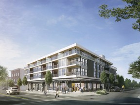 New condos at the corner of Main and 20th in Mount Pleasant are now up for pre-sale. Bean Around The World was closed last summer, after 16 years in business, to make way for Landa Global Properties' 42-home development.