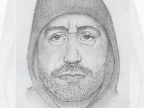 Abbotsford police release composite drawing of sexual assault suspect.