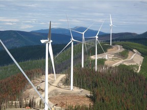 UNDATED - VANCOUVER, BC -  Submitted July 13, 2011 - Alterra's Dokie wind project in northeastern BC. (For Fiona Anderson.) handout [PNG Merlin Archive]