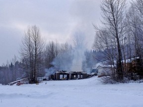 Tabor Mountain ski lodge was destroyed in a fire this week, but the owner hopes to reopen the hill soon because the snow's "too good."