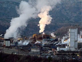 Teck Mining Company's zinc and lead smelting and refining complex is pictured in Trail, B.C., on Monday November 26, 2012.