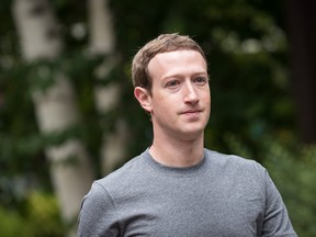 Mark Zuckerberg has lost US$3.2 billion of his fortune as large cap stocks disappointed for a fourth straight day.