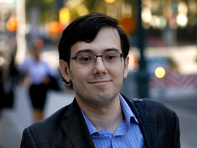Martin Shkreli will be sentenced March 9 on his conviction for defrauding investors in hedge funds he ran.