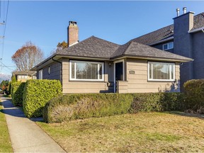 This home at 4101 Oxford Street in Burnaby sold for $1,300,000. For Sold (Bought) in Westcoast Homes. [PNG Merlin Archive]