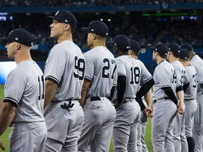 It's not quite Murderer's Row but parts of the New York Yankees' batting order come awfully close.