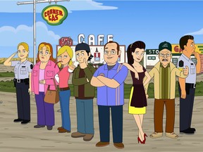 Corner Gas Animated premieres on April 2 on the Comedy Network.