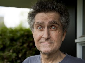 Comedian Mike MacDonald at his mother's Mooney's Bay home. MacDonald died on Saturday of heart complications.