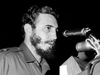 Fidel Castro addresses the United Nations General Assembly on Sept. 26, 1960 in New York.