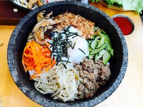 Dolsot Bibimbap at Maru Korean Bistro.