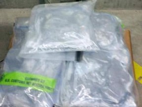 U.S. Customs and Border Protection agents at the Pacific Highway crossing discovered seven packages of MDMA, commonly known as ecstasy, weighing more than 24 kilograms.