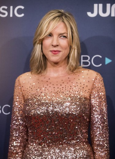 Diana Krall is seen during arrivals for the 2018 Juno Awards, in Vancouver on Sunday, March 25, 2018.