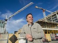 NORTH VANCOUVER. March 15 2018. Mayor Darrell Mussatto on the walkway in front of the developing Shipyards area of North Vancouver, March 15 2018.   Gerry Kahrmann  /  PNG staff photo)( For Prov / Sun Sports )   00052670A Story by Larry Pynn [PNG Merlin Archive]