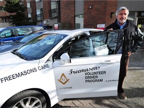 Hector Ipinza is a volunteer driver for the Freemasons Cancer Car Program, which is in danger of having to scale back its service in the Lower Mainland because of a shortage of volunteers. The program provides about 1,800 rides per month in Richmond, Vancouver, New West and Burnaby.