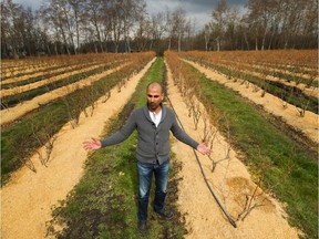 On Monday, Richmond city council will vote on whether to decrease the maximum house size allowed on Agricultural Land Reserve land. Ben Dhiman lives in a multigenerational household at his farm in Richmond, B.C. and is pictured in this March 18, 2018 photo.