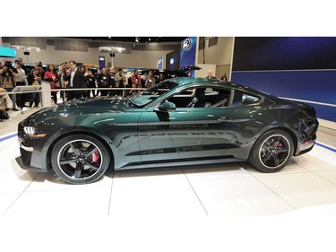 Mustang Bullitt at the 2018 Vancouver Auto Show.