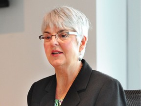 Finance Minister Carole James.