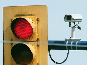 Red light camera at W Georgia and Denman for photo illustration purposes, in Vancouver, BC., May 22, 2015.
