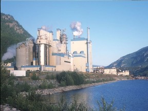 Celgar pulp mill in Castlegar, run by Mercer International, from a 2009 handout photo.