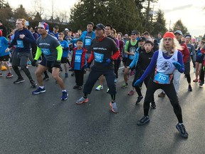 More than 650 runners laced up for Saturday morning's annual West Van Run 5K. The 10K race will be held Sunday. The event raises money and awareness for B.C. Special Olympics on the North Shore.